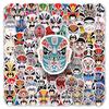 Peking Opera Style Face Painting Stickers: 120 Traditional Chinese Waterproof Decals for DIY Decoration On Water Bottles and Suitcases