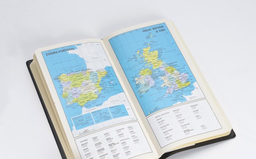 Quo Vadis 2026 Edition Italnote/Soho Planner Diary (Weekly Left, Starting December 2025, Slim Size 17 x 8.8cm, French Edition) Steel Blue (qv28405sb)