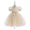 Children's Tulle Flower Girl Princess Gown - Little Girl Performance Dress