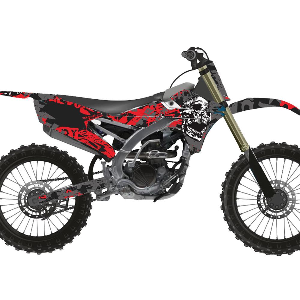 Yamaha YZF250/YZF450 2014-2017 Dirt Bike Decorative Decals
