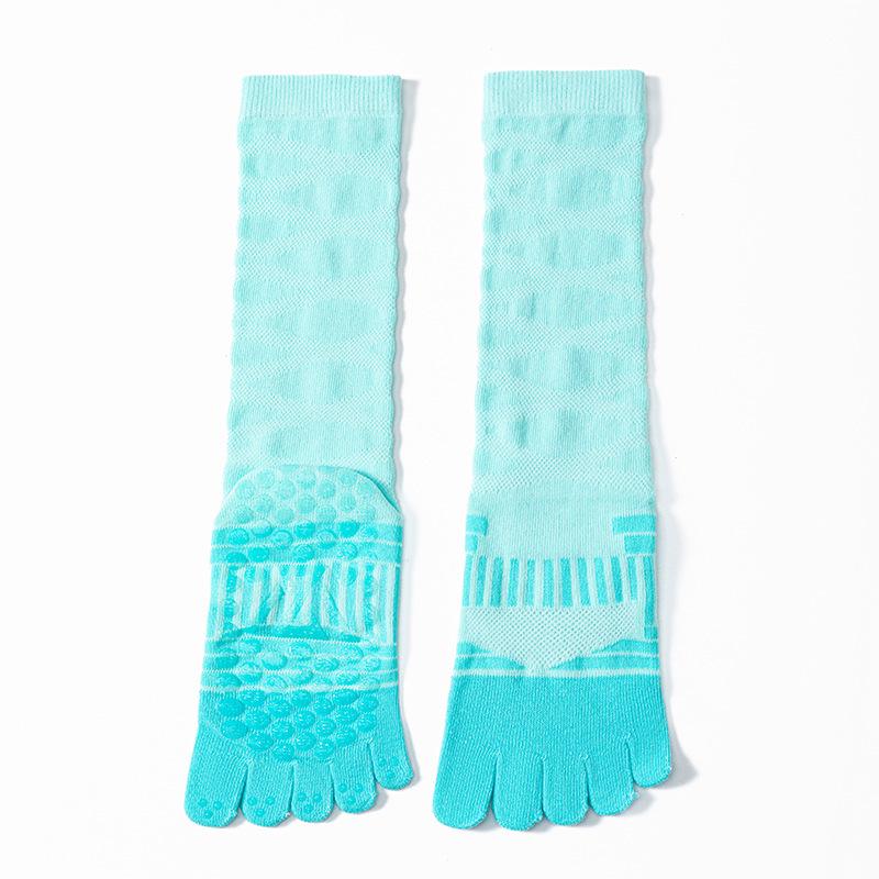 Non-Slip Five-Toe Pilates & Yoga Socks with Massage Sole