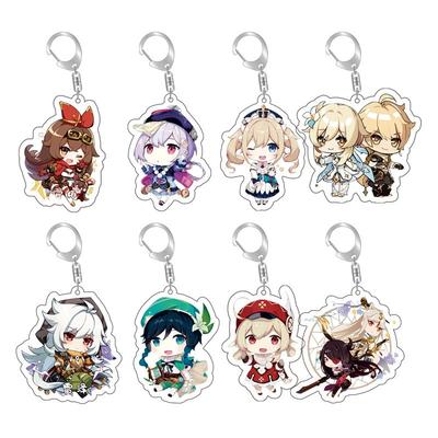 Genshin Impact Keychains, Genshin Impact Anime Keychains, Exquisite Gifts.