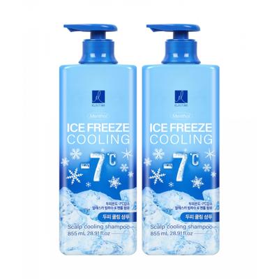 Elastine Ice Freeze Cooling Shampoo 855ml X 2