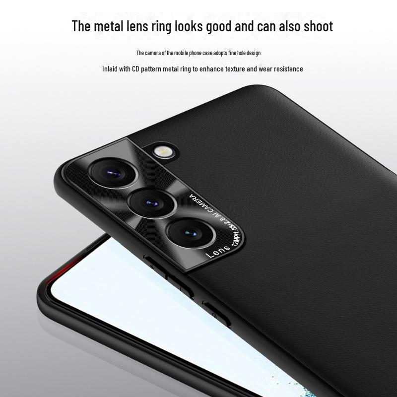 Samsung S22 Liquid Leather Anti-Fall, Anti-Fouling Protective Case