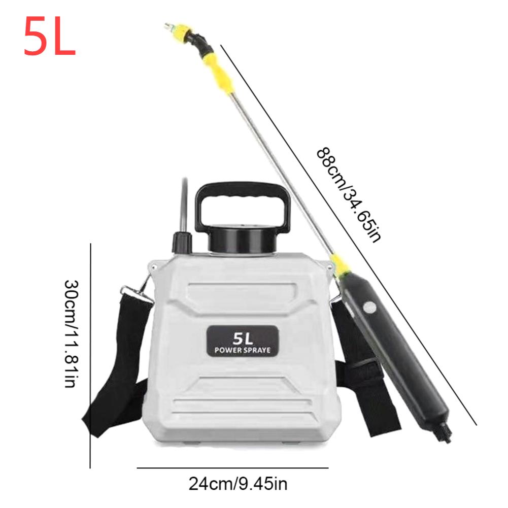 Portable Electric Sprayer Shoulder Style Spraying Machine Garden Sprayer Rechargeable Handheld Pesticide Sprayer for Farms Lawn