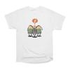 Men Casual Shirts Short Sleeves THREE BATTERIES Tees Oversized T-shirts