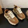 New Black Women Platform Casual Sneakers Shoes Vintage Versatile Thick Sole Dad's Shoes Fashion Designer Vulcanize Shoes