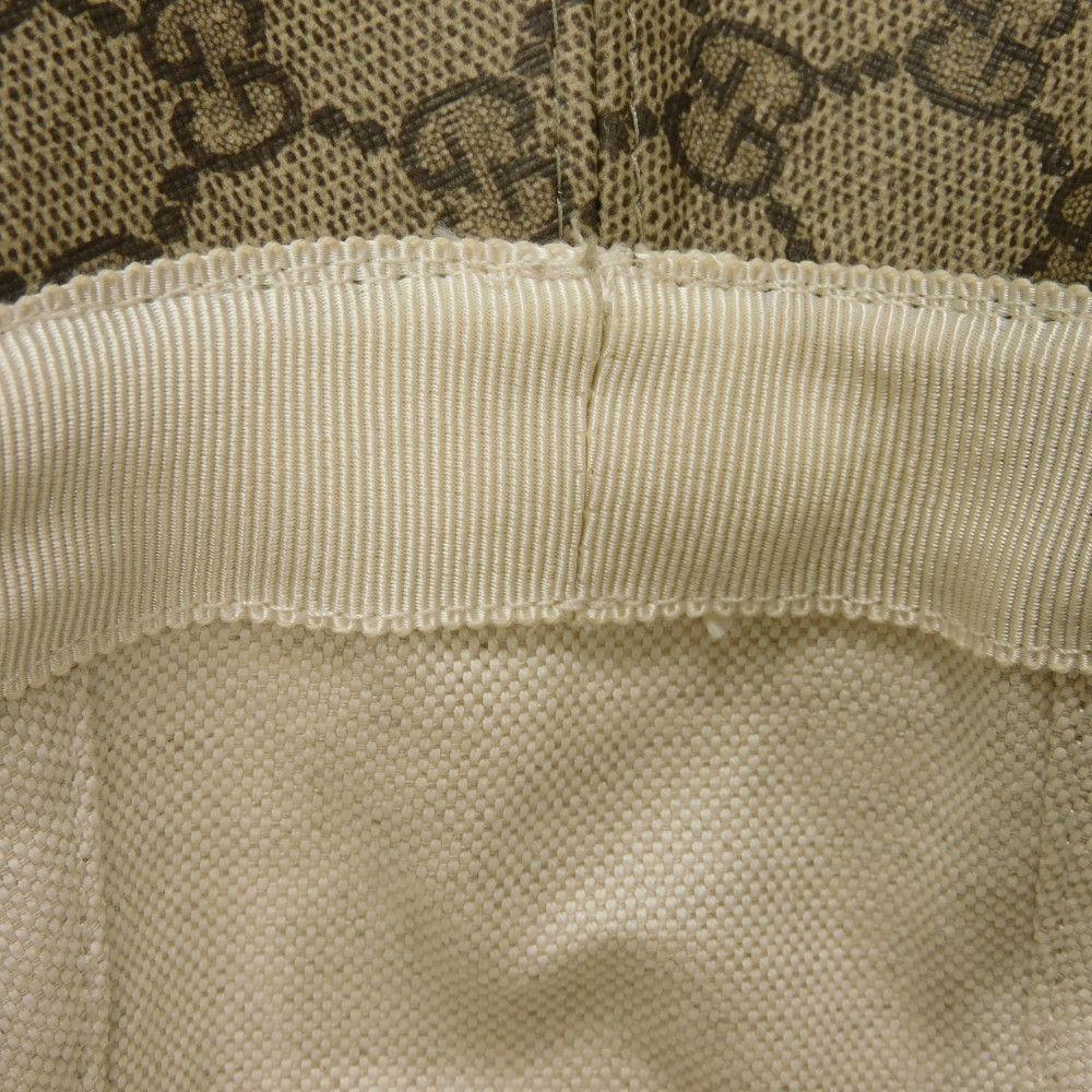 Used 9539 Apple Bucket Hat 700667 4HANT 8964 7919 Pablo Del Cielo Apple Red Large 23.2" GG Supreme Beige Men's from