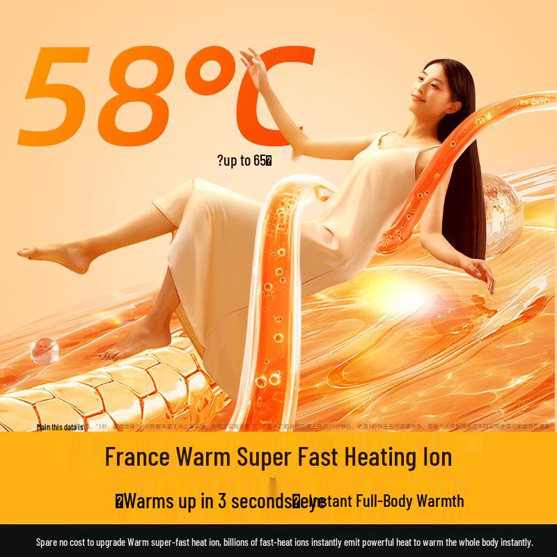 2025 Water-Heated Dual Control Electric Blanket Mat for Home