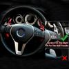 Auto-Lenkrad-Schaltwippen-Verlängerungsschalthebel DSG für Mercedes Benz ABM-Klasse W176 W246 GLK SLK CLA GLA Aufkleber Styling