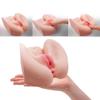 RUNYU Soft TPR mužská masturbátor anální vaginální masturbace pro dospělé 3D silikonová realistická vaginální sexuální panenka pro muže