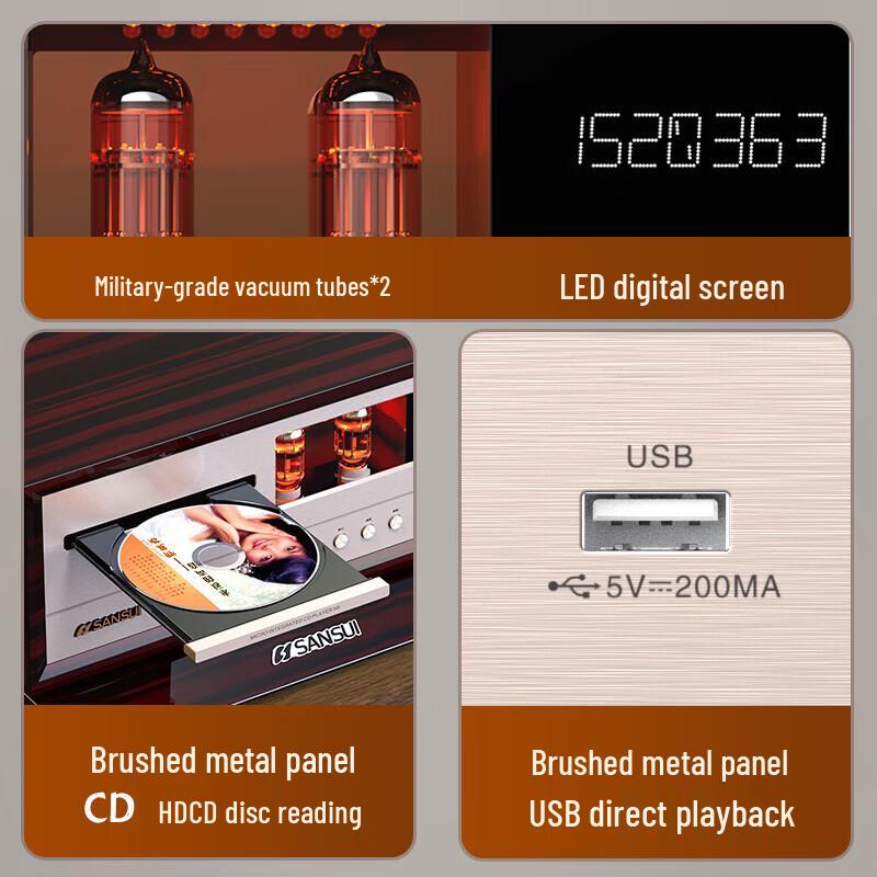 SANSUI N5 Hi-Fi Tube Amplifier Audio System