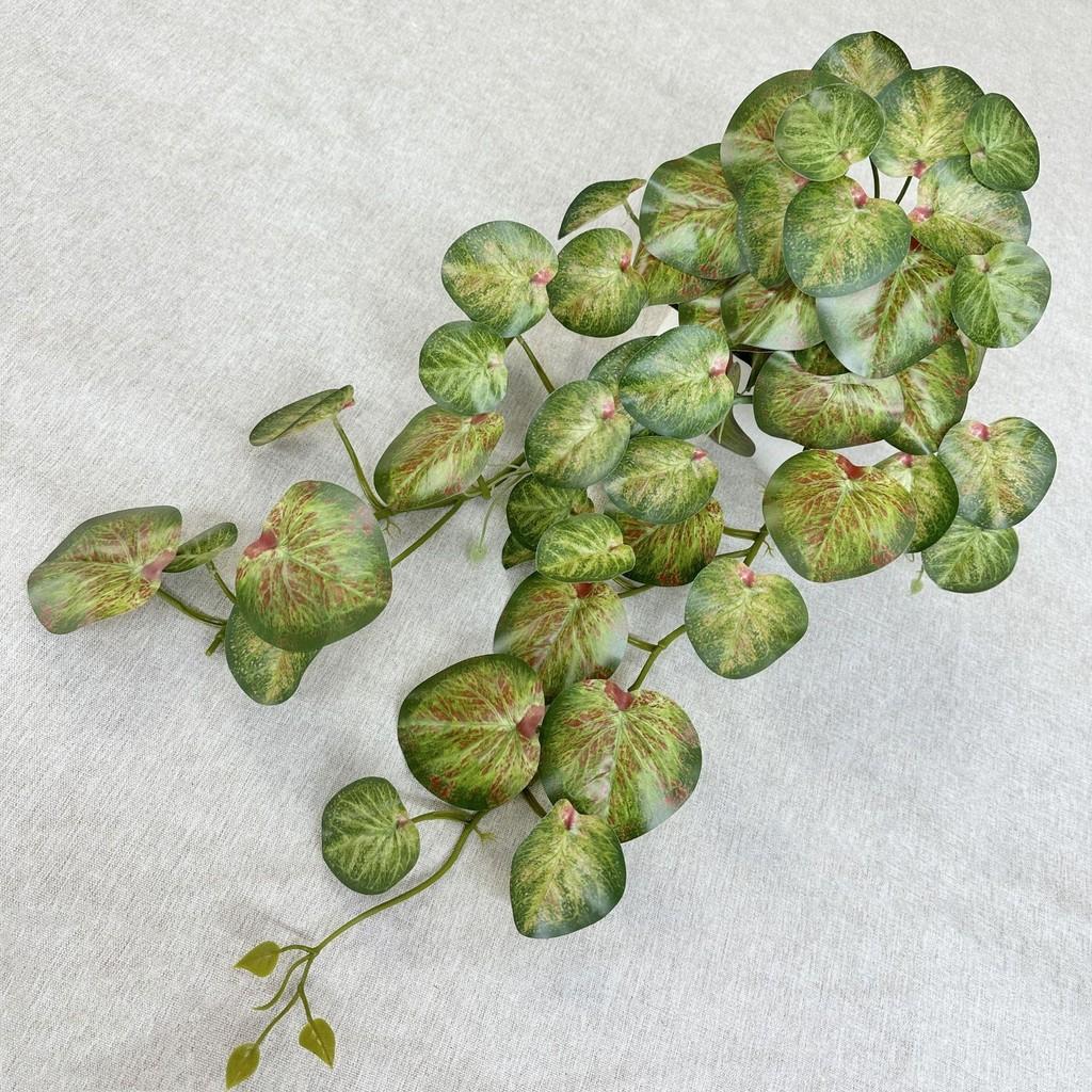 Leaf Watermelon Realistic Plastic Plants For Indoor Outdoor Decoration Gift