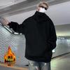 Unisex High-End Heavyweight Turtleneck Hoodie with Embroidery - Autumn/Winter Trend