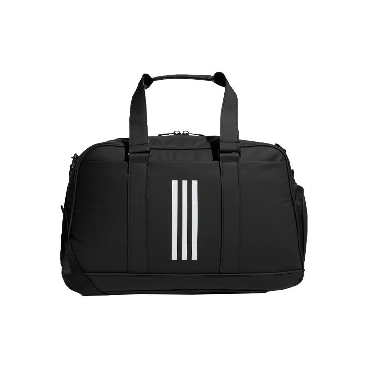New Adidas Polyurethane Boston Bag Golf Bag Gym Bag Medium Size Men's Black HS4451