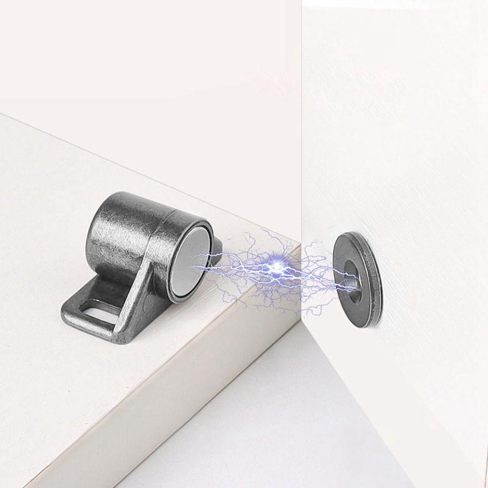 Einfach zu installierender magnetischer Türstopper Schranktürfang Zubehör für Möbelbeschläge