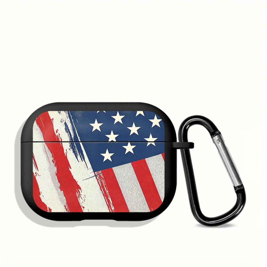 Earphone Cases Cover Case For Airpods 2 Pro 4 3 Pro3 1 Pro2 National Flag Pattern