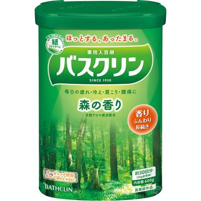 Forest Fragrance 600g (Quasi-drug) General Medicated (warm Bath) Basclin Hot Bath Dissolve In Bath Water (200L) At a Rate of 20 To 30g, Stirri