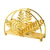 Hollowed-out Design Metal Napkin Holders Flowers&Leaves Tissue Storage Rack  Countertops
