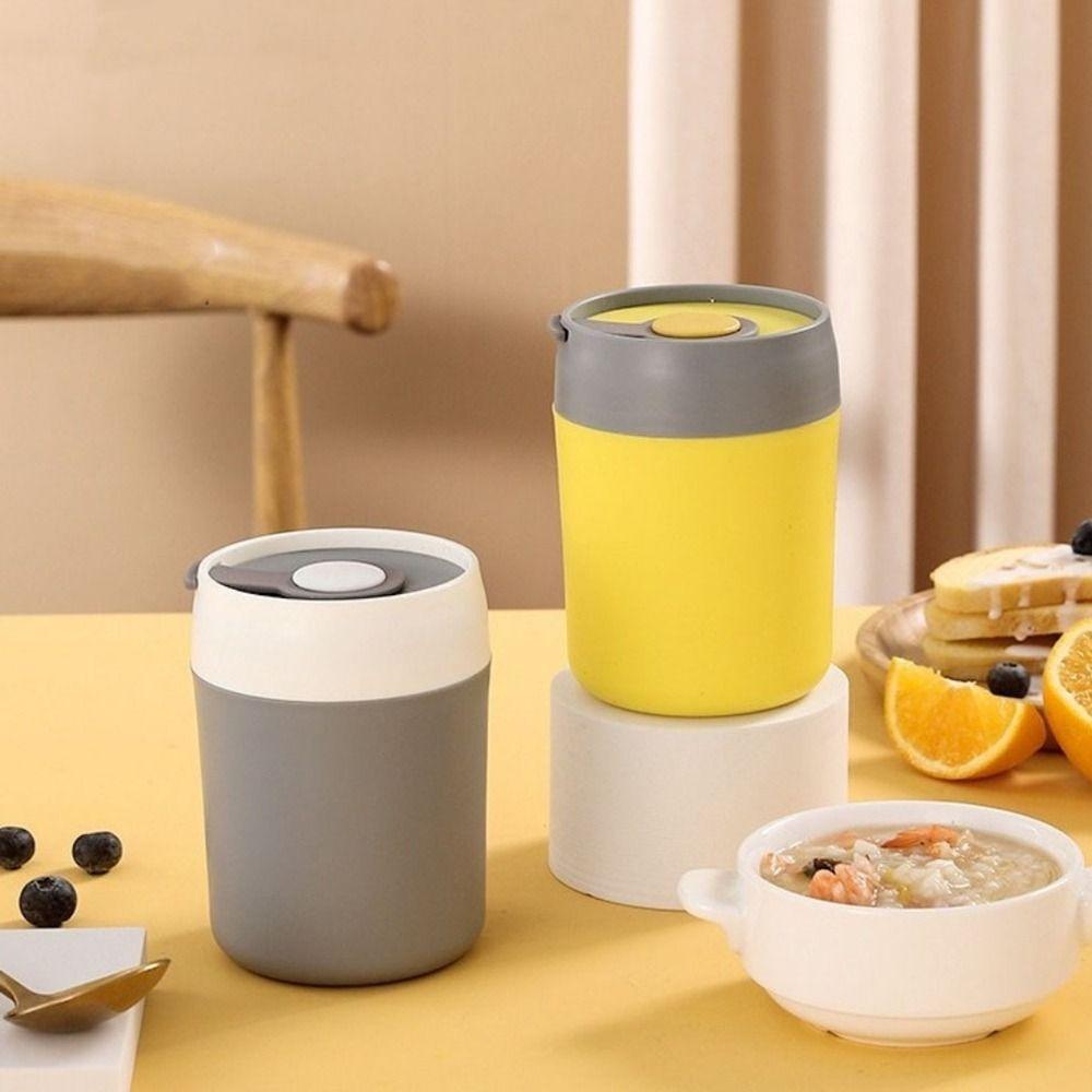 Heat Preservation Thermal Lunch Box Stainless Steel Insulated Soup Cup Soybean Milk Cup for Home