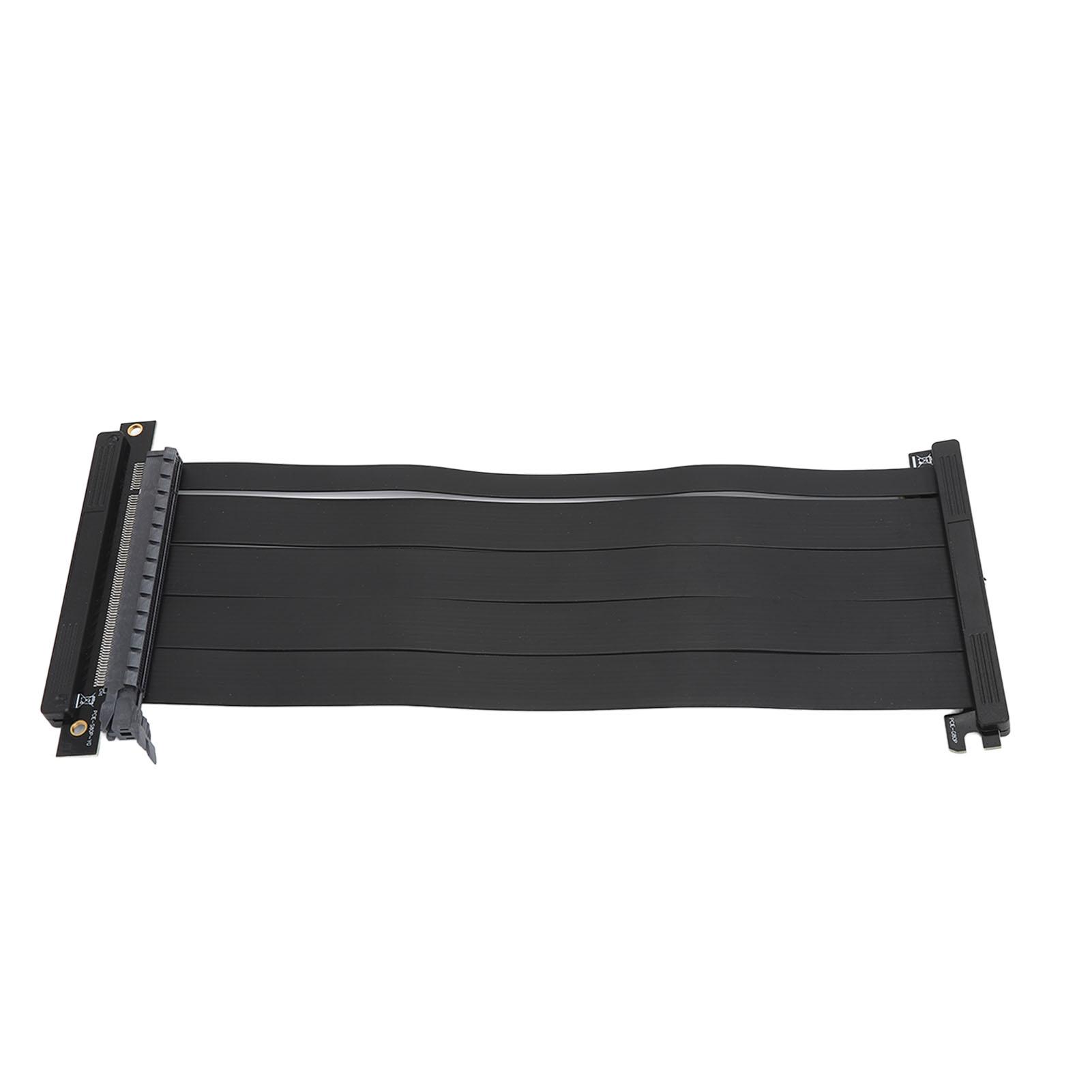 

PCIE 4.0 X16 Extender 26GBs 9,8-дюймовый позолоченный удлинительный кабель GPU с защитой от помех для RTX3090