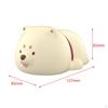 Dog Lamp Night Light for Kids Portable Tap Control Ornament Led Lights Silicone Nightlight
