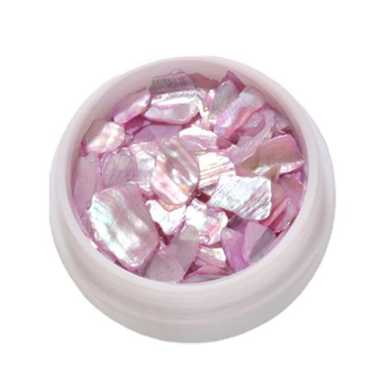 Nail Ornaments Irregular Abalone Sequins 3D Effect Thin Slices Stylish Manicure Craft Supplies