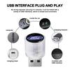 Mini USB LED Car Light Auto Interior Atmosphere Light Decorative Lamp For Ford Ranger Focus Kuga Mustang S-MAX Transit Ghia CVZ1 