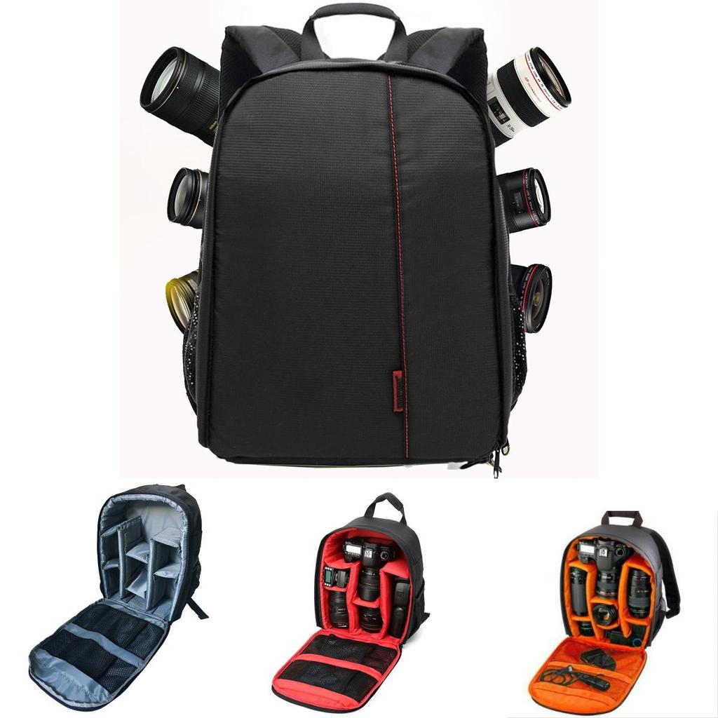 Stoßfeste Kameratasche mit atmungsaktivem Rückensystem für Outdoor-Fotografie-Enthusiasten