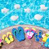10 Pezzi Spugne per Piscina Assorbente Olio Spugna per Schiuma Piscina Spugna Rimuovi Grasso Galleggiante per Piscina Vasca Idromassaggio Spa Rimuove Schiuma Sporco Grasso