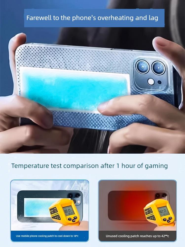 Cooling Patch for Physical Cooling and Heat Reduction, Ice Patch for Summer Heatstroke Prevention, Refreshing Patch for Students, Cooling Patch for