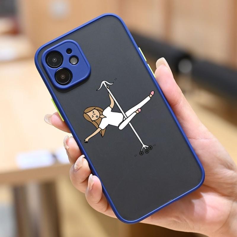 Funda de Teléfono Enfermera Medicina Salud Para IPhone 14 13 12 11 Mini Pro Max XS X Max XR 8 7 Plus SE 2022 Color Piel Cubierta de Teléfono