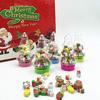 1bottle Christmas Gift Santa Tree Mini Eraser Kawaii  Students Stationery School Supplies