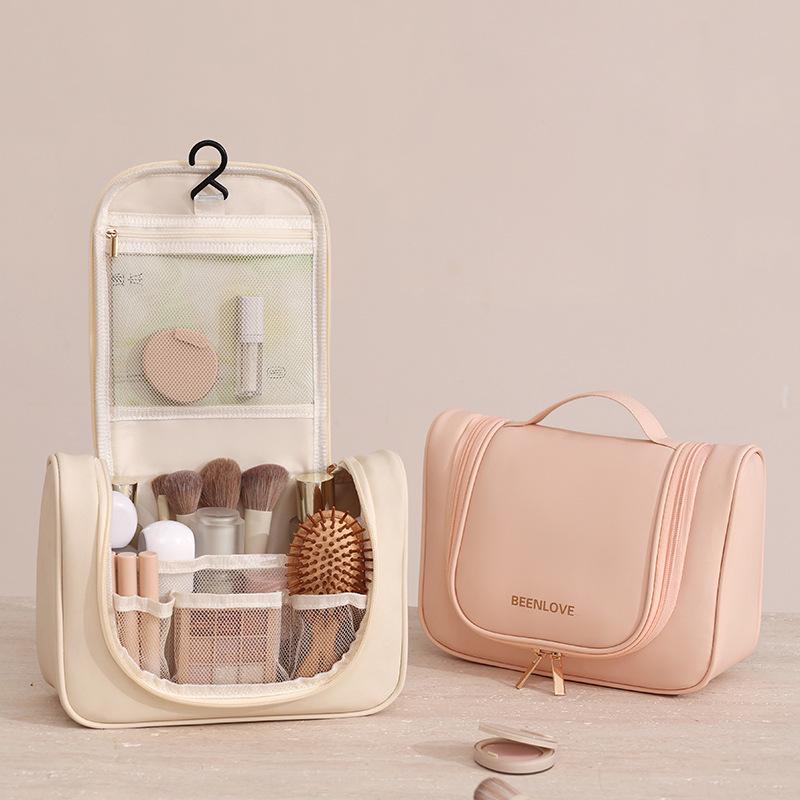 Portable Hanging Toiletry and Makeup Bag for Travel