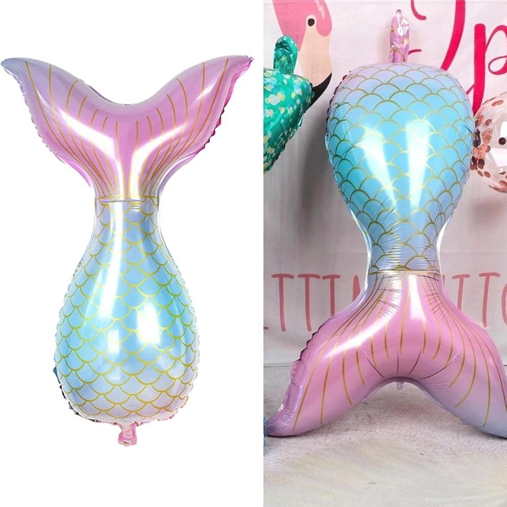 7 Stück 32 Zoll Zahlen Arielle Partyballons für 1. bis 9. Geburtstagsparty