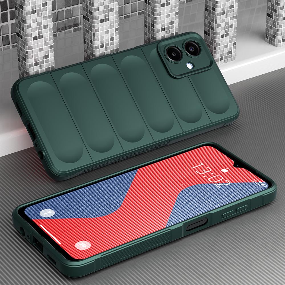 

Протиударний матовий чохол KEYSION для Samsung A06 A05 A04 A04e М яка силіконова протиковзаюча задня кришка для телефону Galaxy A04 A04e A05 A06 for Samsung A06 зелений