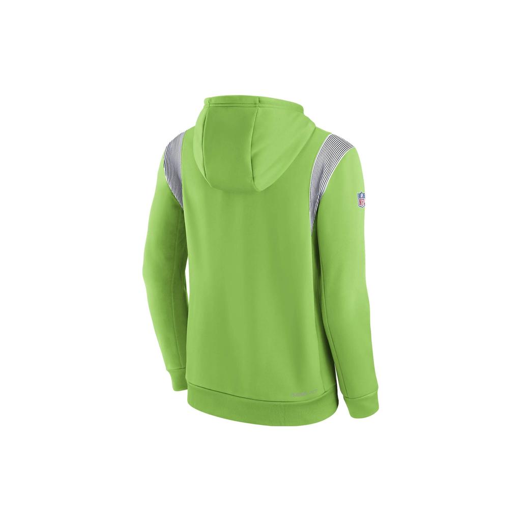 Nike Letter Print Hooded Pullover Long Sleeve Sweatshirt Men Sweatshirt Green NS4911XD78-5N9