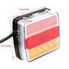 1 Pair 12V Magnetic LED Safety Light Indicator Taillights for Trailer Truck Car