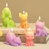 3D Cat Dog Candle Silicone Mold Multiple Cute Animals Shape Aromatherapy Soap Resin Molds Cake Decor Candy Chocolate Baking Tool