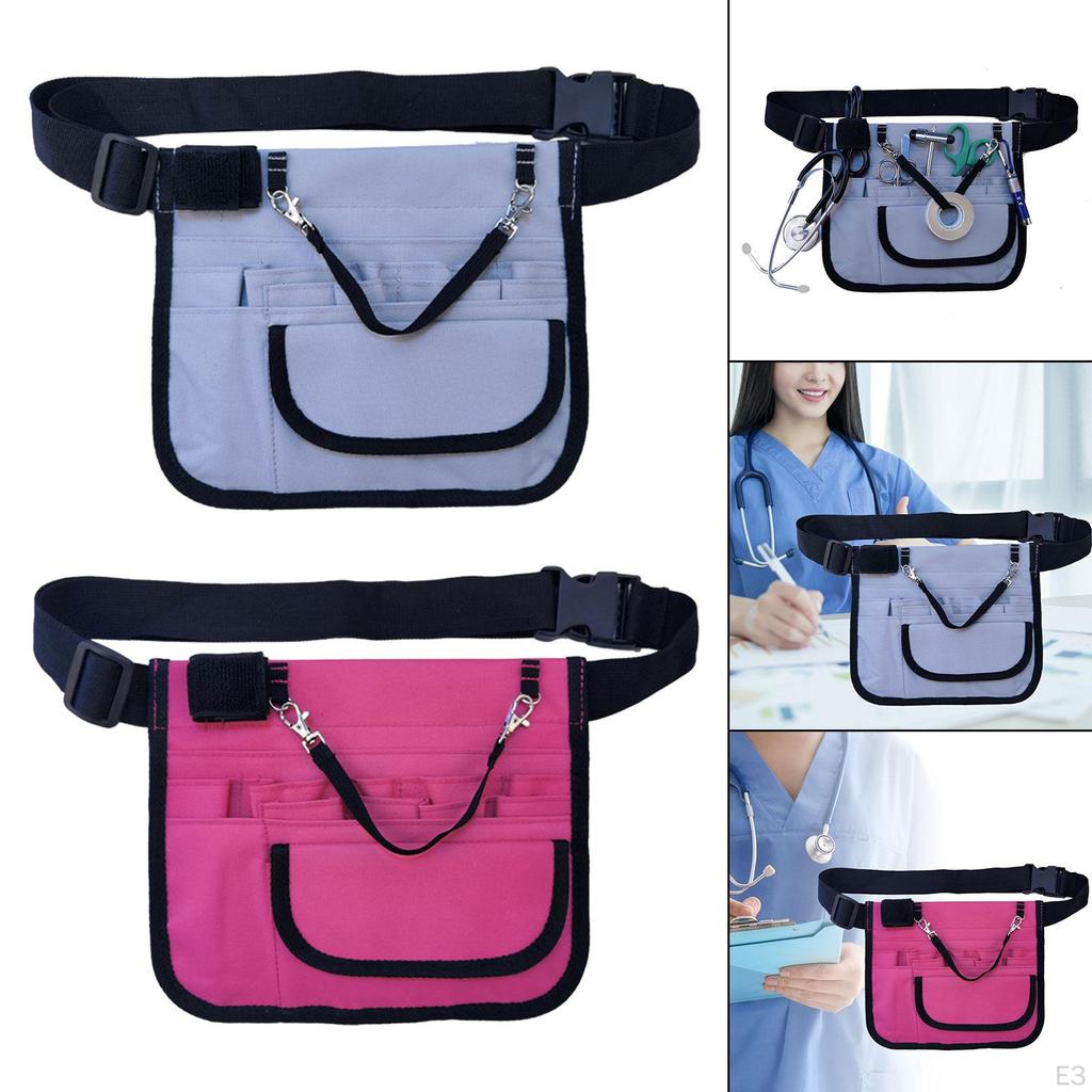 Nurse Bag, Waist Tool Case, Adjustable Work Multi-function Bag with Tape Holder,