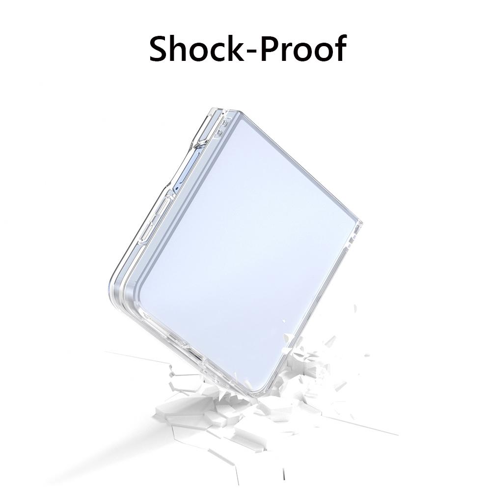 Slim Hard PC Clear Transparent Case For Samsung Galaxy Z Flip7 Flip 7 5G ShockProof Phone Cover Coque