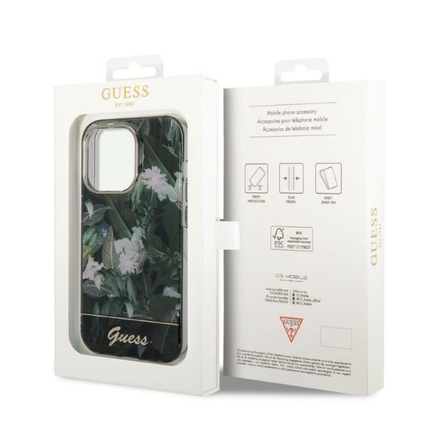 Guess Guhcp14Xhgjgha Iphone 14 Pro Max 6,7 Zielony/Green Hardcase Jungle Collection