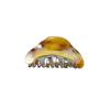 Medium Imitation Acetate Claw Clip for Back-of-Head Bun - Simple Shark Hair Accessory