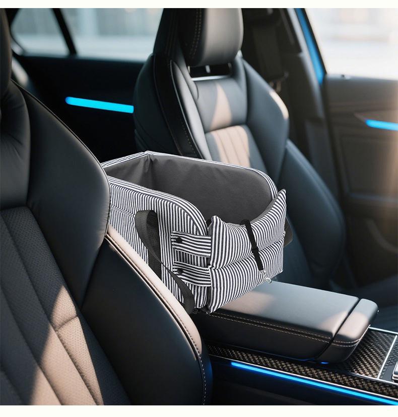 Portable Pet Safety Car Seat & Bed for Dogs and Cats