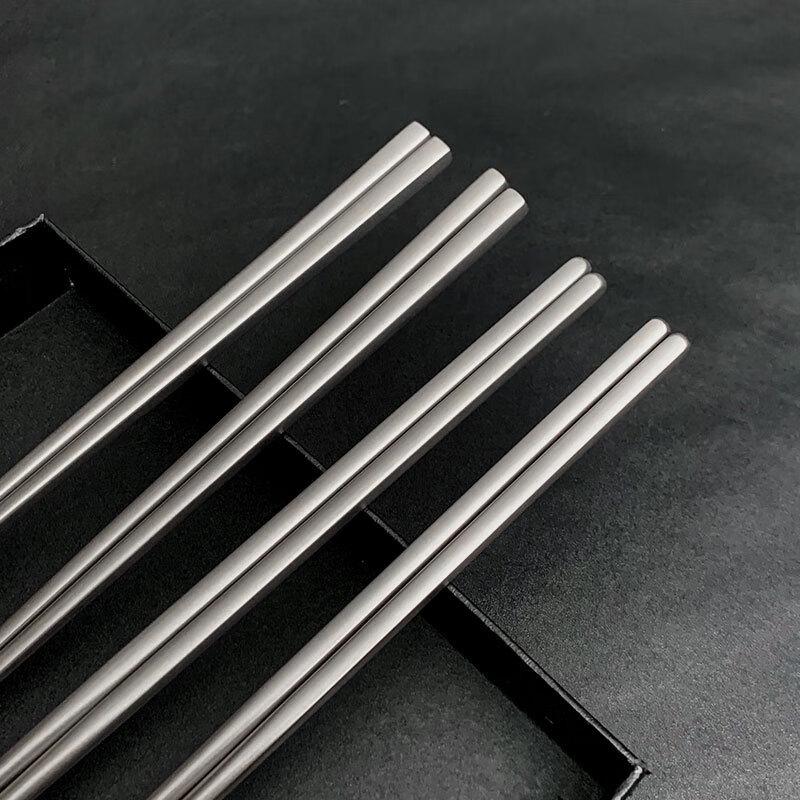 Deouxingguang 304 Stainless Steel Frosted Anti-slip Chopsticks