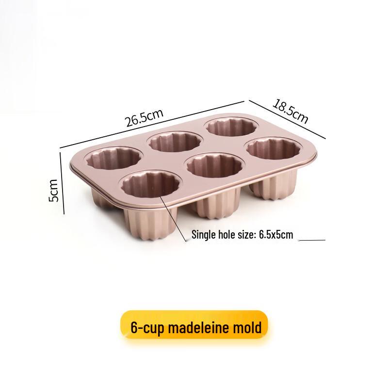 WS Angel s Bell 6-Cavity Canelé Baking Mold