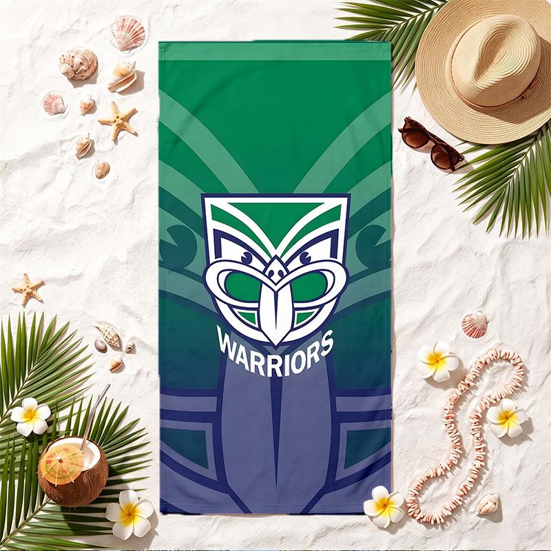 New Zealand Warriors Soft Beach Towel Stylish Beach Pool Towel for Summer Seaside Vacation Travel