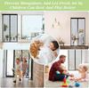 Heavy Duty Magnetic Screen Door Mesh Curtain Mosquito Net Bug Hands Free Partition Mute Striped Door Curtain Bedroom Ventilation