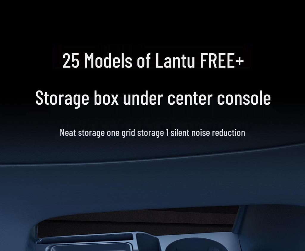 Silicone Console & Armrest Organizer for 25 Lantu FREE+ Models