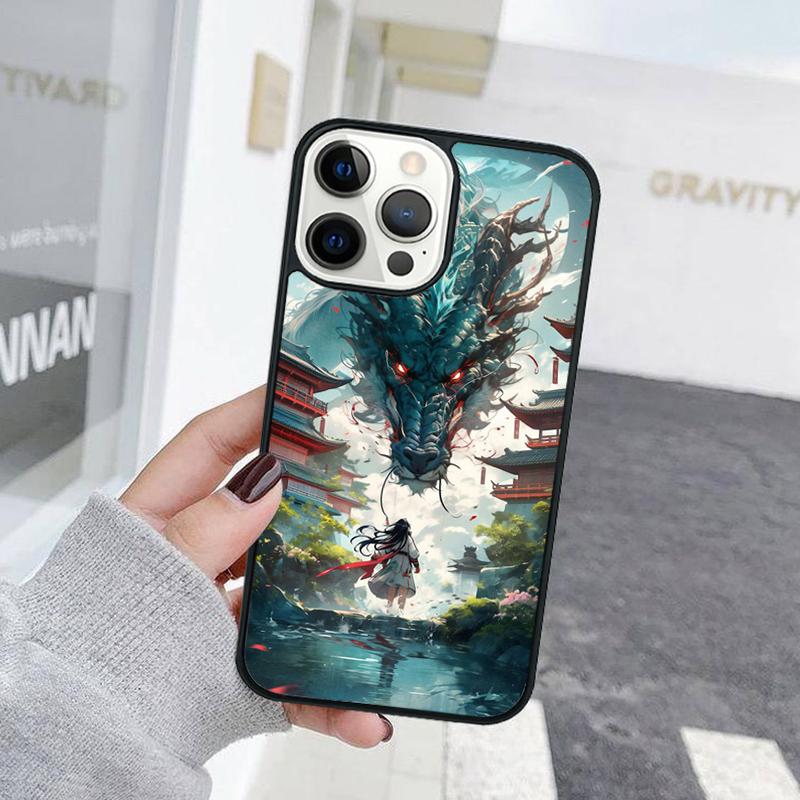 Exquisite Chinese Dragon Flying Phone Case For iPhone 17 Air 15 16 Cover  11 13 14 Pro Max 12 Plus Max Fundas
